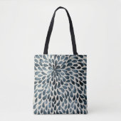 Tote Bag Raindrop Motifs fractals dans la nature Rain Art P (Devant)