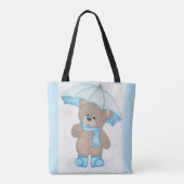 Tote Bag Rainy Daze Teddy Bear (Dos)