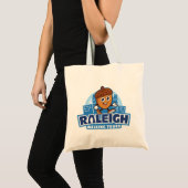Tote Bag Raleigh Walking Tours Cute Acorn Logo (Devant (produit))