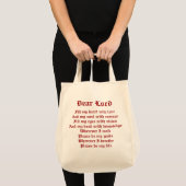 Tote Bag Ralph wisden staples prière (Devant (produit))