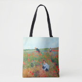 Tote Bag Ramasser les fleurs dans un champ, Mary Cassatt (Devant)