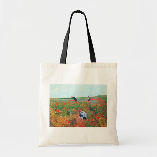 Tote Bag Ramasser les fleurs dans un champ, Mary Cassatt (Devant)
