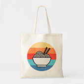 Tote Bag Ramen de style rétro (Devant)