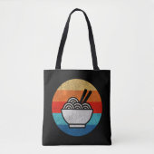 Tote Bag Ramen de style rétro (Devant)