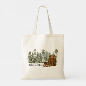 Tote Bag Randonnée à Mountain Outdoor Nature (Dos)