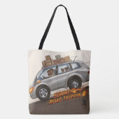 Tote Bag Randonnée estivale (Dos)