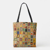 Tote Bag rangées de robes de petite fille mignonnes (Dos)