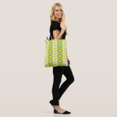 Tote Bag Rangées joyeux de formes Motif (Sur le modèle)