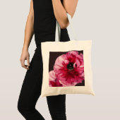 Tote Bag Ranunculus rouge (Devant (produit))