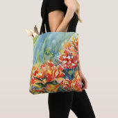 Tote Bag Ranunculus Shoulder Fourre-tout (De près)
