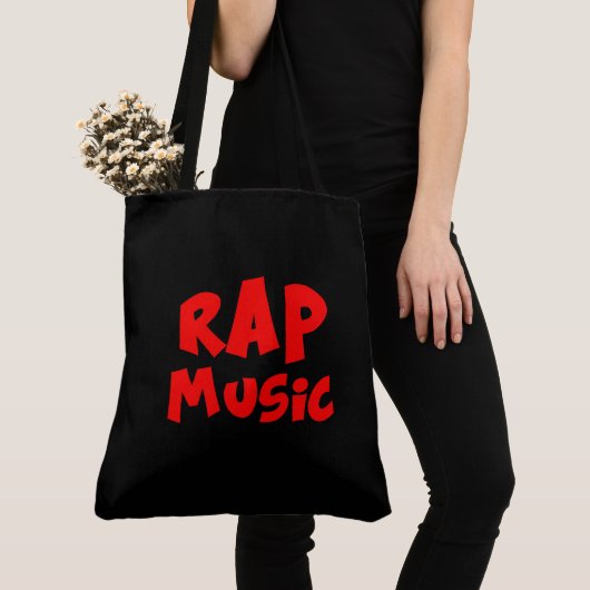 Tote Bag Rap music (De près)