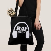 Tote Bag Rap music (De près)