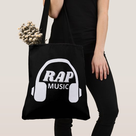 Tote Bag Rap music (De près)