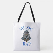 Tote Bag Rap music (Devant)
