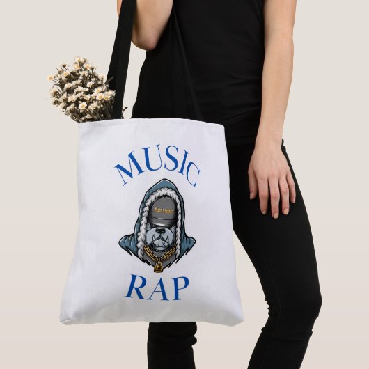Tote Bag Rap music (De près)