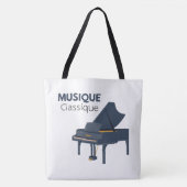 Tote Bag Rap Musique Classique (Devant)
