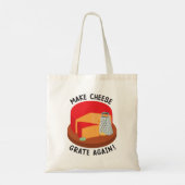 Tote Bag Râper à nouveau le fromage (Dos)