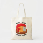 Tote Bag Râper à nouveau le fromage (Devant)