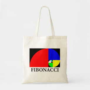 Tote Bag Rapport d'or, spirale de Fibonacci