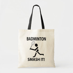 Tote Bag Raquette de badminton Smash It Sports Joueur de ba