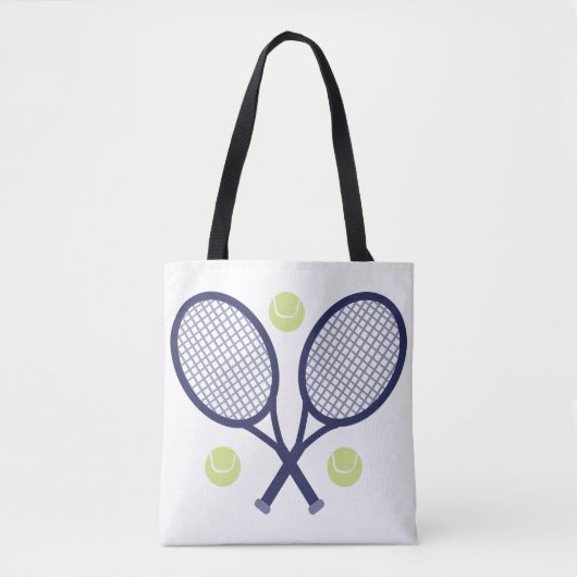 Tote Bag Raquettes de tennis (Devant)