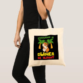 Tote Bag Rasta Guinea Pig (Devant (produit))