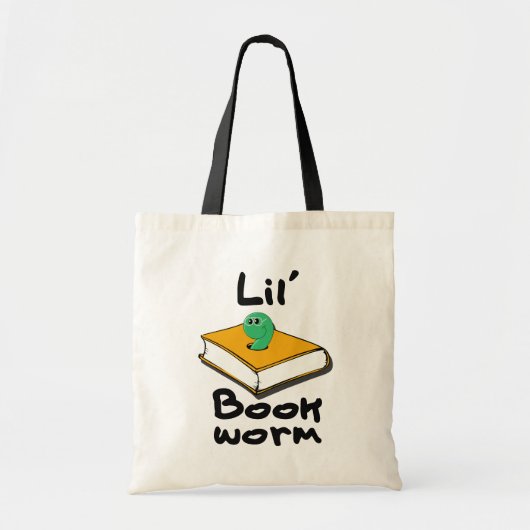 Tote Bag Rat de bibliothèque de Lil (Devant)