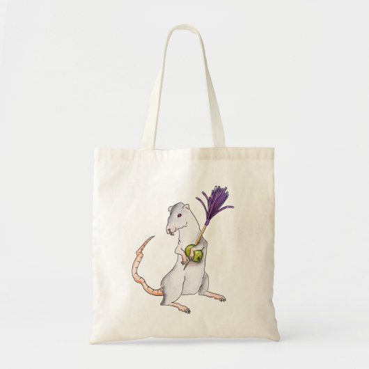 Tote Bag rat de partie (Devant)