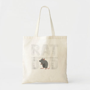 Tote Bag Rat Heartbeat Rat Lover