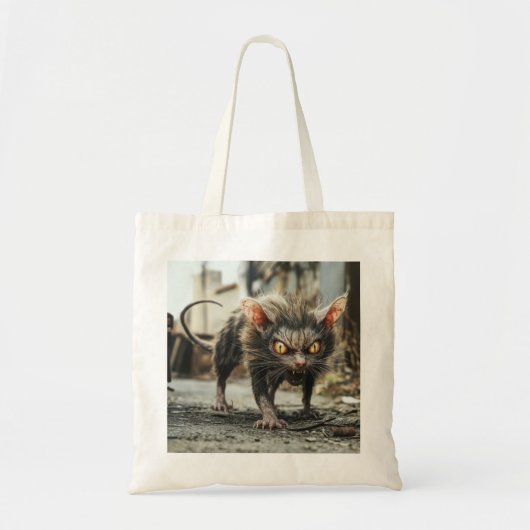 Tote Bag Rat monstre (Devant)