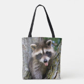Tote Bag Raton laveur de bébé (Dos)