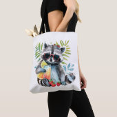 Tote Bag Raton laveur d'été en lunettes de soleil (De près)