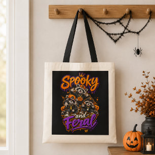 Tote Bag Ratonneaux d'Halloween Sombres et Sauvages