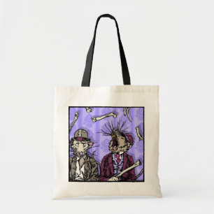 Tote Bag Rats and Bones - Pop Goth Nightmare Surreal Art