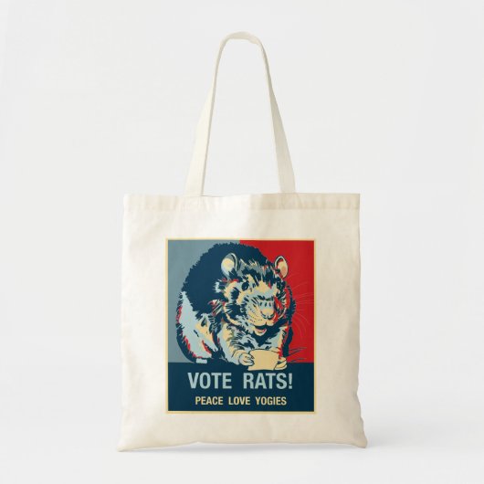 Tote Bag Rats Fourre-tout de vote (Devant)