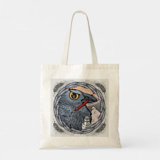Tote Bag Raven Nevermind (Dos)