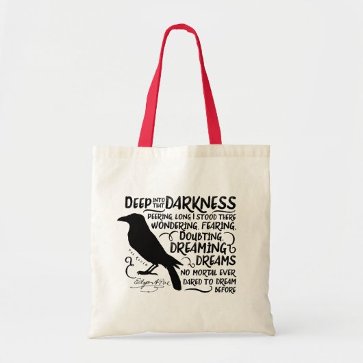 Tote Bag Raven (profondément dans cette obscurité) par (Devant)
