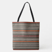 Tote Bag Rayé décoratif (Devant)