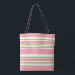 Tote Bag Rayé rose et vert de très bon goût<br><div class="desc">N'importe quelle fille aimerait ce sac fourre-tout élégant conçu pour se sentir comme une célébrité ! Imprimez partout Fourre-tout avec des rayures de rose et plus légèrement blanches, vertes épaisses. Si vous vouliez ajouter un monogramme ou le libellé juste cliquez sur dessus la "personnaliser il" et la personnalisez. Si vous...</div>