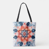 Tote Bag Rayonnement aquarelle (Dos)