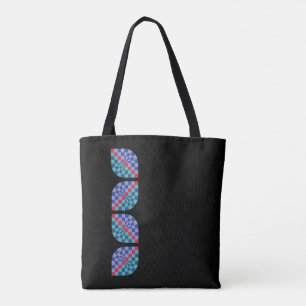 Tote Bag Rayonnement Mosaïque (Linéaire)