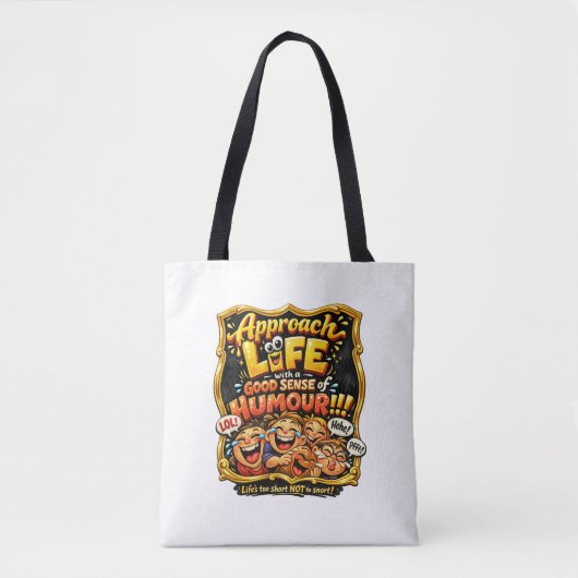 Tote Bag Rayonner de joie (Devant)