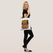 Tote Bag Rayonner de joie (Sur le modèle)