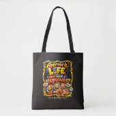 Tote Bag Rayonner de joie (Devant)