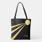 Tote Bag Rayons de soleil (Dos)
