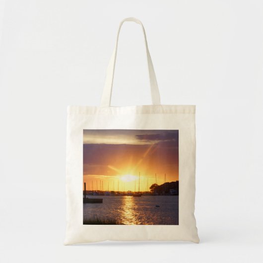 Tote Bag Rayons solaires de Folly River (Devant)