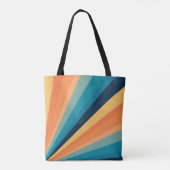 Tote Bag Rayons solaires rétro (Dos)