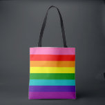 Tote Bag Rayure de l'original 8<br><div class="desc">Drapeau de fierté de rayure de l'original 8</div>