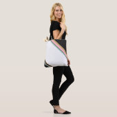 Tote Bag Rayures (Sur le modèle)