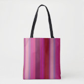 Tote Bag Rayures de bonbon (Devant)